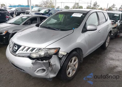 2009 Nissan Murano S from USA, damaged, VIN JN8AZ18U29W024189